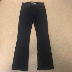 Dark wash boot cut joes jeans